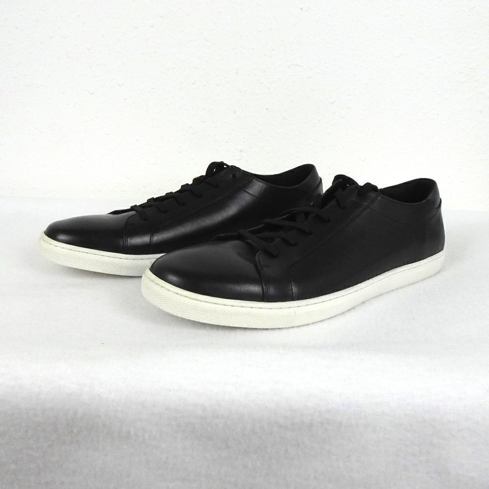 Kenneth Cole Pride Rainbow Sneakers Men's Size 12 Black Leather New